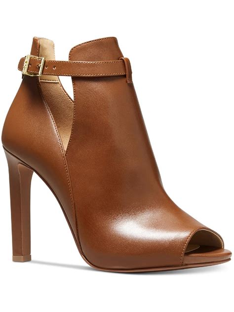 michael kors lawson|Michael Kors peep toe bootie.